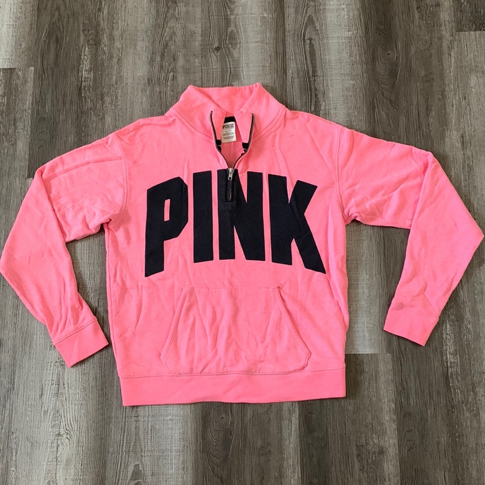 Victoria’s Secret PINK Half Zip Sweatshirt!